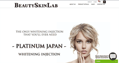 Desktop Screenshot of beautyskinlab.com