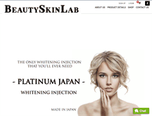 Tablet Screenshot of beautyskinlab.com